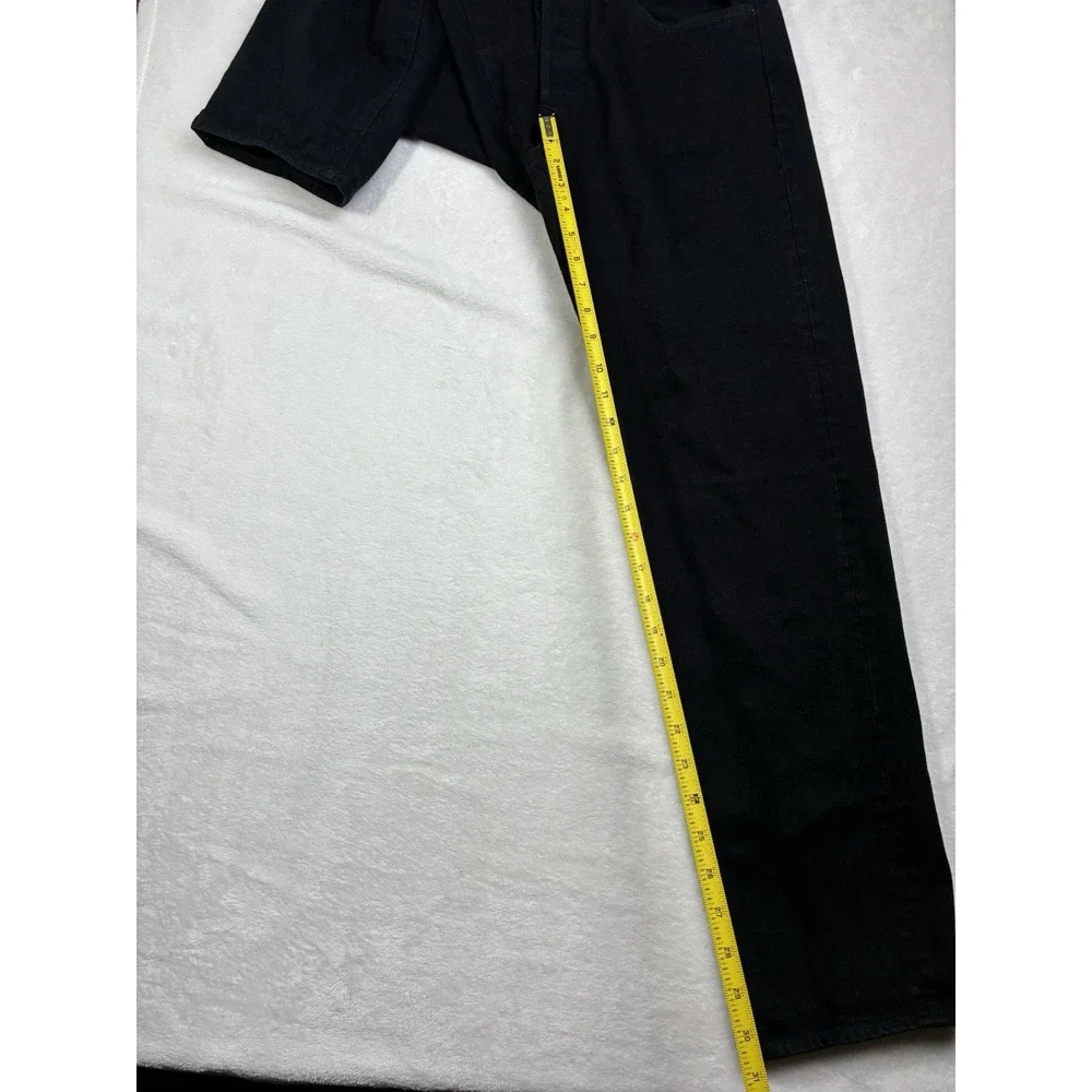 Nili Lotan || Archer Jeans High Waist Straight Taper in Black Size 26